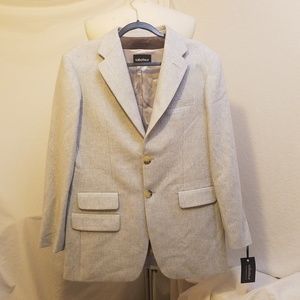 Saboteur Suits & Blazers - FINAL SABOTEUR Ice Blue Wool Blend Jacket Saboteur Suits & Blazers - FINAL SABOTEUR Ice Blue Wool Blend Jacket